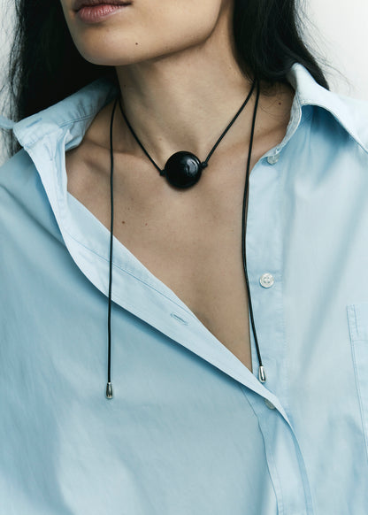 Black Dreamcatcher Pendant